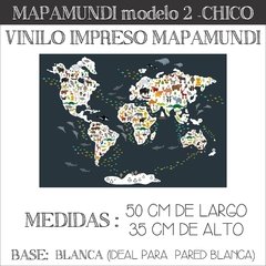 Imagen de Mapamundi 50 cm ~ CHICO