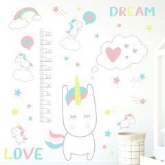 Unicornios ~ GRANDE + Medidor de Altura MODELO 1