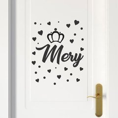 Nombre Puerta - 45 x 45 Cm aprox en internet