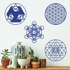 Geometría Sagrada ~ KIT 6 UNI - Deconilos Vinilos