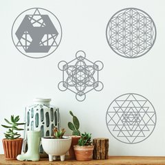 Geometría Sagrada ~ KIT 6 UNI - Deconilos Vinilos