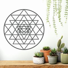 Geometría Sagrada ~ SRI YANTRA 60 CM en internet