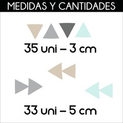 Animalitos Nórdicos con Triángulos ~ PEQUEÑO en internet
