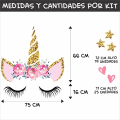 Unicornios ~ GRANDE MODELO 2 - comprar online