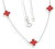 Colar Trevo Vermelho - comprar online