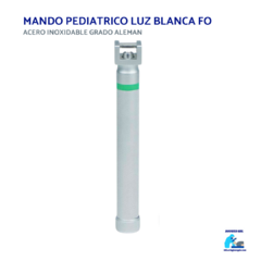 Mango para laringoscopio pediatrico fibra optica luz blanca - comprar en línea