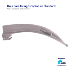 Hojas Curvas Macintosh para Laringoscopios Luz standard - comprar en línea