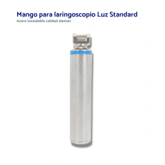 Imagen de Mango Universal para laringoscopio hojas con luz standard
