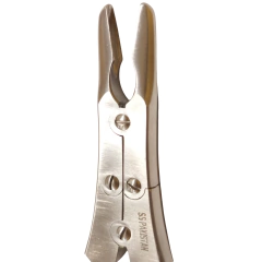 Pinza Gubia Ruskin Ortopedia 15.24cm Largo 3mm Curva O Recta en internet