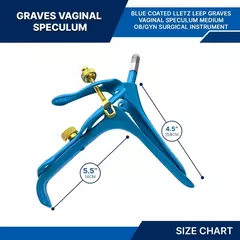 Imagen de Espejo Vaginal Teflonado Para Laser Graves Bougies Gdl