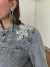 Par de apliques Karen PÉROLAS - termocolantes - strass e pérolas na internet