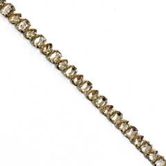Corrente OURO retangular e gota