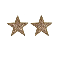 Pra de Estrelas M, cor OURO, termocolante - comprar online