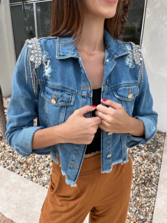 Par de Apliques LEILA cristal-termocolante - comprar online