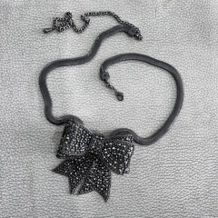 Cinto Sibele - Laço Ônix - Apliques em pedrarias exclusivos - Boutique de Aviamentos