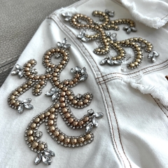 Par de apliques Siça - arabescos - termocolantes - comprar online