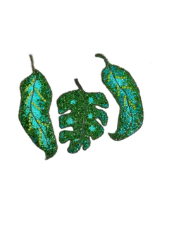 Kit Green - 3 Folhas - termocolantes - comprar online