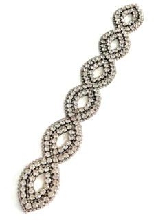 Faixa strass Mykonos - cristal - comprar online