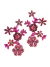 Par de Flores Janine PINK - comprar online