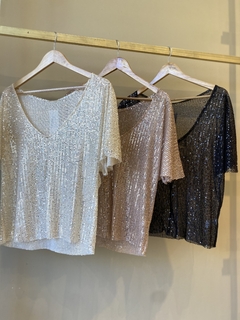 REMERA LENTEJUELAS