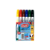 MARCADOR PIZARRA C/BORRADOR TRABI 150 X6