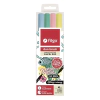 MARCADOR DUO FILGO DOBLE PUNTA (PINCEL / FINA) PASTEL X4