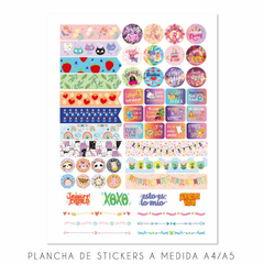 Imagen de CUADERNO MIXTO REMOVIBLE A5 90h - LINEA FANTASIA