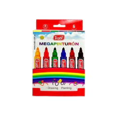 MARCADORES MEGAPINTURON TRABI X6
