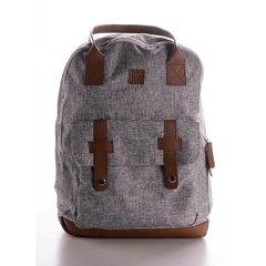MOCHILA CON MATERO Y PORTA NOTEBOOK COMBO GREY 16,5" - comprar online