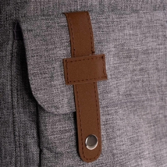 MOCHILA CON MATERO Y PORTA NOTEBOOK COMBO GREY 16,5" - tienda online