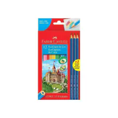 LÁPIZ FABER-CASTELL X 12 + 3 GRAFITO HB