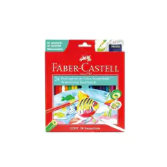LAPIZ FABER-CASTELL ACUARELABLE X 24 + SACAPUNTA