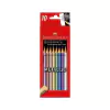 LAPIZ FABER-CASTELL METALIZADO X10