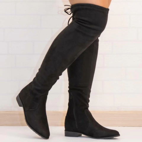 Bota Over Suede
