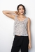 Musculosa Red Glitter - Belle