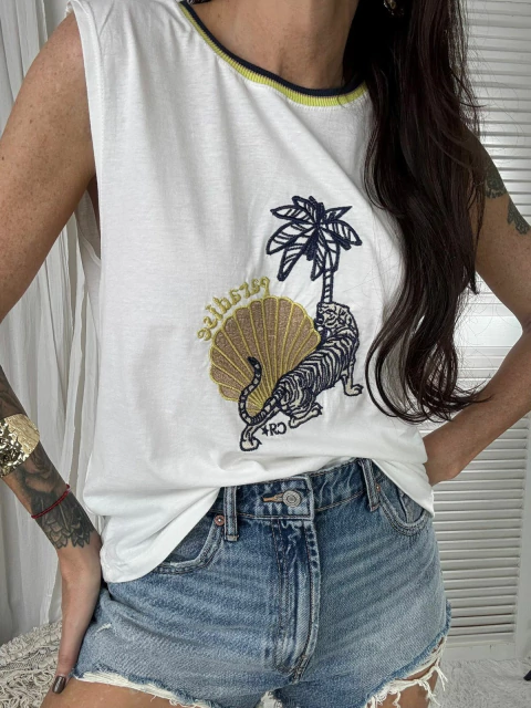 MUSCULOSA PARADISE (TREM003) L030 - comprar online