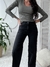 JEAN WIDE LEG PETER BLACK (SJE003) - comprar online