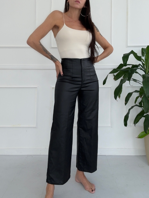 PANTALON MILAN WIDE LEG ENGOMADO (PPAN005) L014 - comprar online
