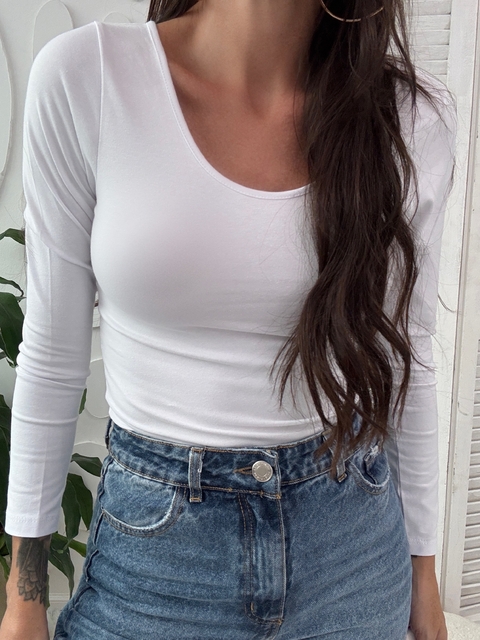 REMERA MILLIE MANGA LARGA L001 - comprar online