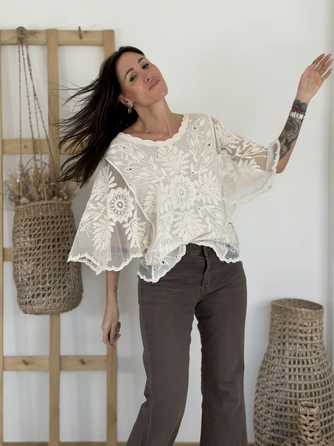 BLUSA ROSA
