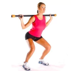 BODY BAR / BARRA CON PESO 12 Kg WEIGHT BAR QUUZ - QUUZ, Fitness Gear