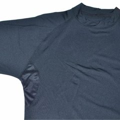 REMERA TÉRMICA MANGA LARGA NEGRA PODIO HOMBRE - ONE FLEX - tienda online