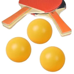 KIT PING PONG 2 PALETAS 3 PELOTAS - PRINCIPIANTE INICIAL - QUUZ, Fitness Gear