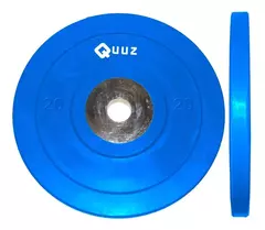 DISCO OLIMPICO BUMPER CENTRO ACERO 20 Kg QUUZ en internet