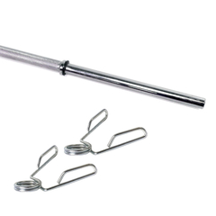 Barra Cromada Con Topes 1.2 Mts 30 mm - comprar online
