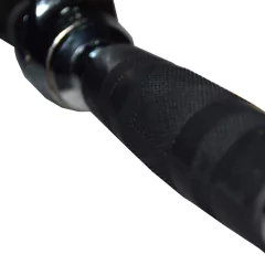 BARRA DORSALERA CON ESTRIBOS PARA POLEA CROMADA CON MOVIMIENTO - comprar online