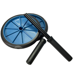 Rueda DOBLE para abdominales 19 CM - comprar online