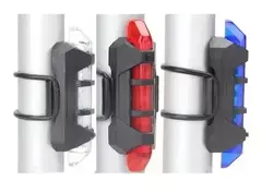 Luz para bici Aluminio 8 Funciones USB - tienda online