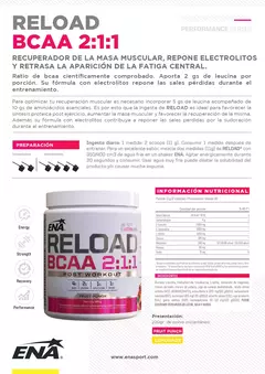 RELOAD BCAA Re Load - ENA en internet