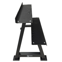 Rack Porta Kettlebells Reforzado horizontal de 2 pisos Importado QUUZ